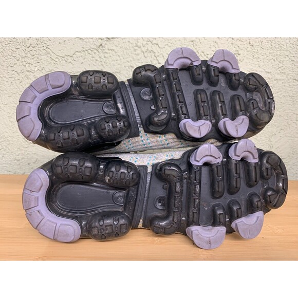 Nike Air Vapormax‎ Flyknit 3 GS Grey Fog Silver Black Sz 6Y BQ5238-007) - Picture 8 of 9